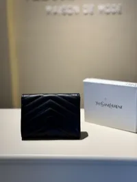 YSL Women Wallet Super Master (Black) – Image 2