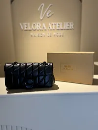 Coach Tabby Shoulder 26 in Black Super Master with Package  – Image 7