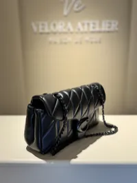 Coach Tabby Shoulder 26 in Black Super Master with Package  – Image 5