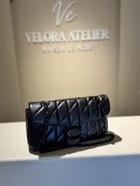 Coach Tabby Shoulder 26 in Black Super Master with Package  – Image 4