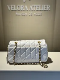 Coach Tabby 26 in White Super Master with Package – Image 7