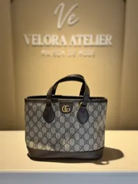 Gucci Ophidia Mini Tote Super Master with Package (Brown)  – Image 3