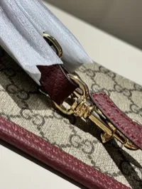 Gucci Ophidia Mini Tote Super Master with Package (Burgundy) – Image 4