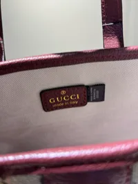 Gucci Ophidia Mini Tote Super Master with Package (Burgundy) – Image 9