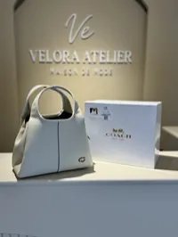 Coach Lana Shoulder Bag Super Master with Package (White)  – Image 1