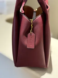 Coach Lana Shoulder Bag Super Master with Package (Burgundy) – Image 3