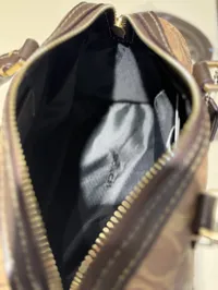 Coach Speedy Super Master with Package Biege & Brown – Image 7