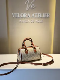Coach Speedy Super Master with Package (Off white & Camel) – Image 7