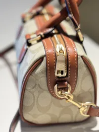 Coach Speedy Super Master with Package (Off white & Camel) – Image 3