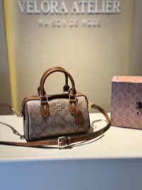 Coach Speedy Super Master with Package (Camel) – Image 4