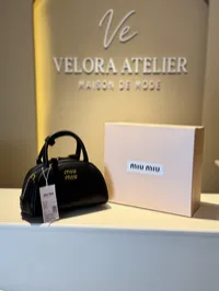 Miu Miu Super Master with Package Black  – Image 1