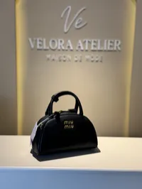 Miu Miu Super Master with Package Black  – Image 6