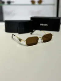 Prada Super Master Sunglasses (Gold & Brown) – Image 5