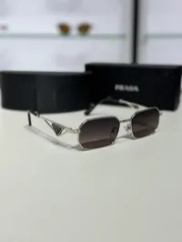 Prada Super Master Sunglasses (Black & Silver) – Image 4