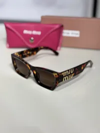 Miu Miu Sunglasses Brown – Image 3