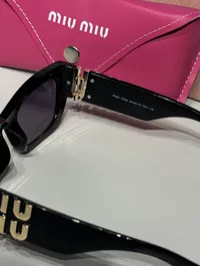 Miu Miu Sunglasses Black  – Image 7