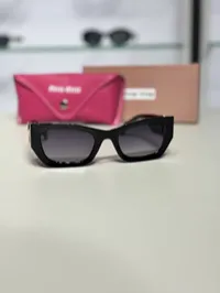 Miu Miu Sunglasses Black  – Image 3