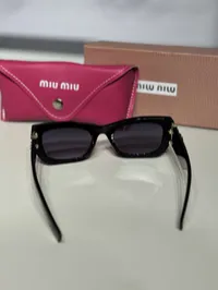 Miu Miu Sunglasses Black  – Image 6