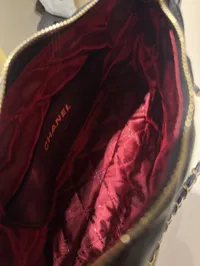Chanel Quilted Hobo Clutch Bag – Image 8