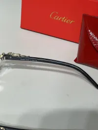Cartier rimless rectangular sunglasses – Image 2