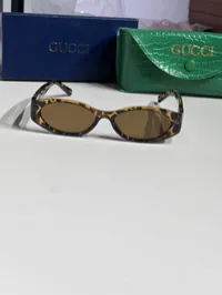 Gucci oval tortoiseshell-Brown tinted – Image 2