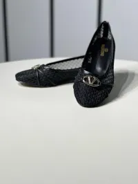 valentino garavani mesh ballet flats – Image 1