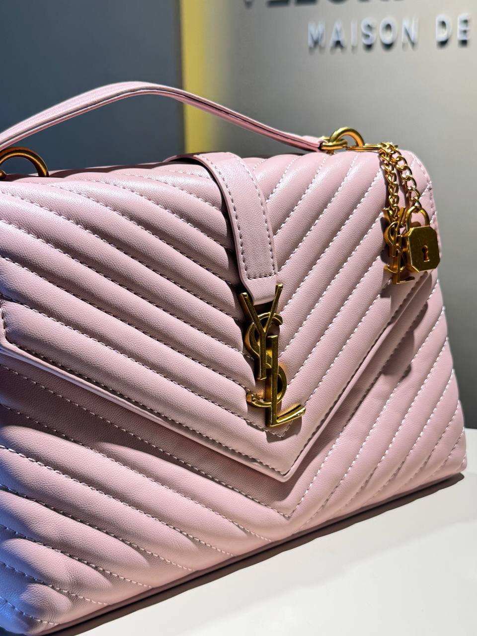 White YSL Bag – Image 5