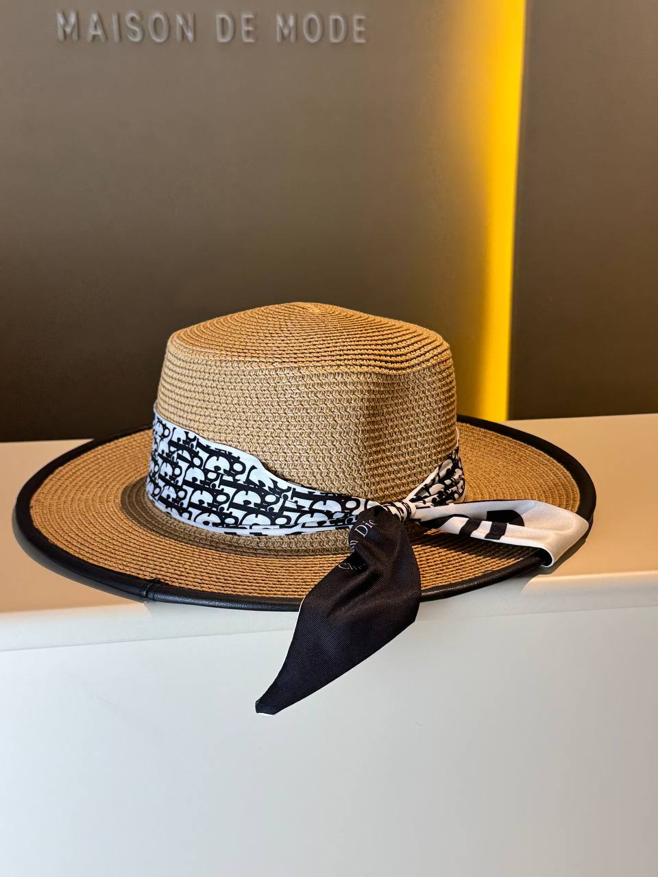 Dior Beach Hat – Image 1