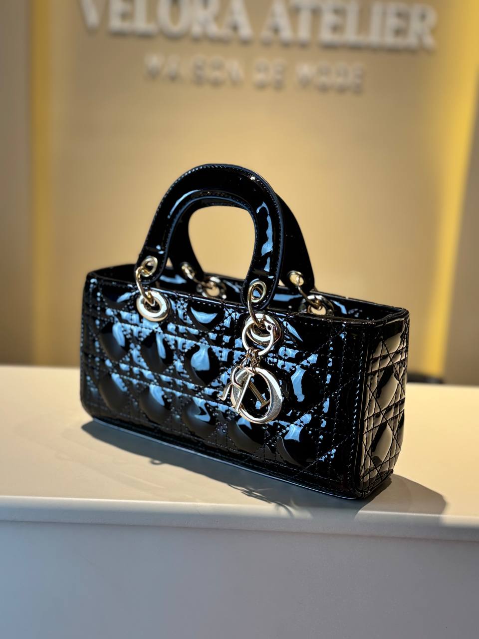 Black Dior Lady J Ivory Glossy – Image 5