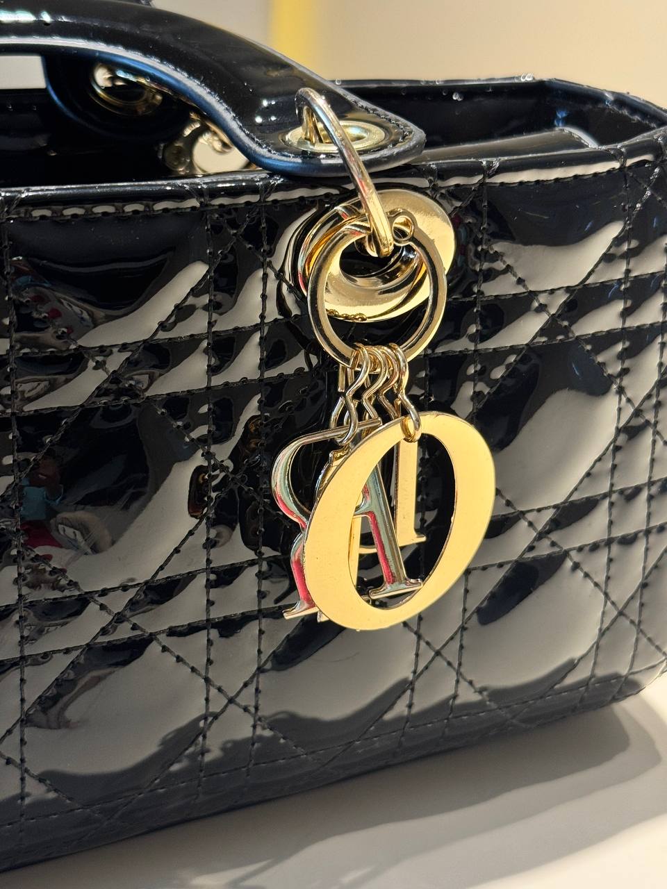 Black Dior Lady J Ivory Glossy – Image 4