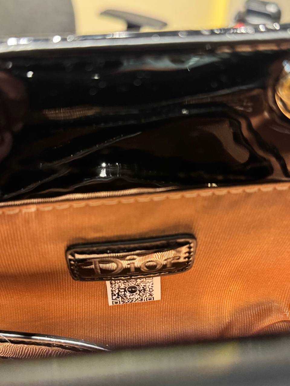 Black Dior Lady J Ivory Glossy – Image 2