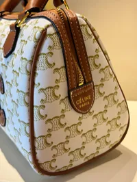 Celine Boston white bag – Image 5