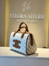 Celine Boston white bag – Image 1