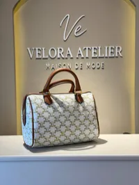 Celine Boston white bag – Image 3