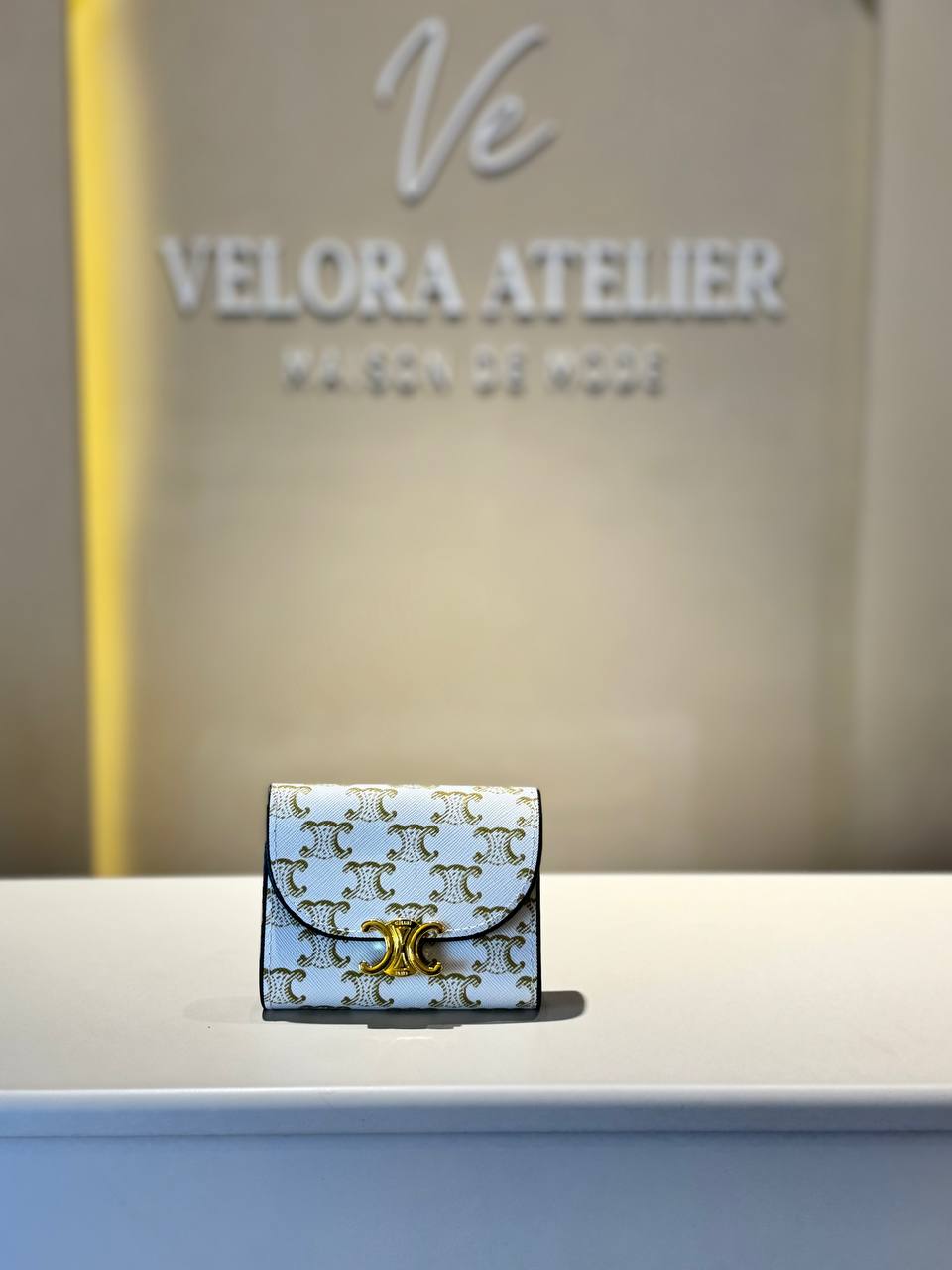Celine Wallet White – Image 4