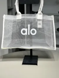 Alo Yoga Sheer Tote Black Bag – Image 3