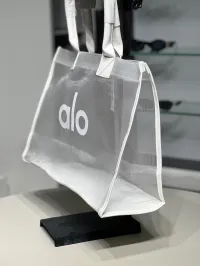 Alo Yoga Sheer Tote Black Bag – Image 5