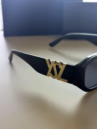 YSL - Black Geometric sunglasses – Image 5