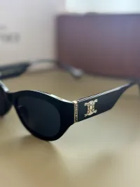 Celine - Black Acetate Sunglasses – Image 2