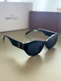 Celine - Black Acetate Sunglasses – Image 1