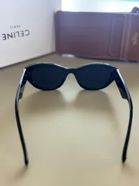 Celine - Black Acetate Sunglasses – Image 6