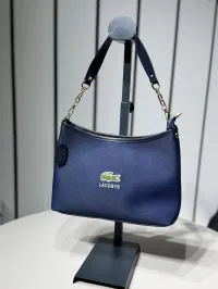 Lacoste - Navy Blue Shoulder Bag – Image 1