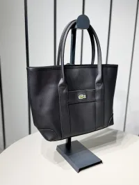 Lacoste - L.12.12 Concept Large Tote Bag Black – Image 3