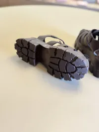 Prada Monolith Brown Sandal – Image 6