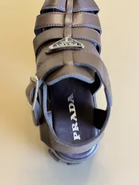 Prada Monolith Brown Sandal – Image 7