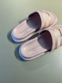 Dior Slippers D-Way Pink – Image 5