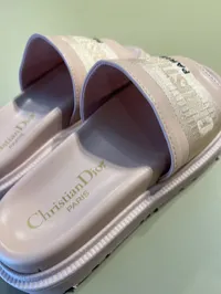 Dior Slippers D-Way Pink – Image 2