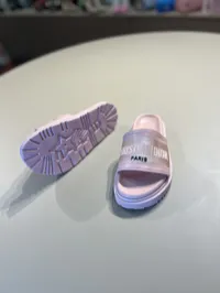 Dior Slippers D-Way Pink – Image 6