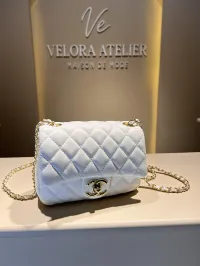 Chanel - Flap Bag 1.75 White – Image 2