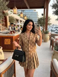 Gucci GG Jacquard & Mini Skirt Set – Image 1